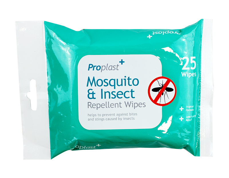 Mosquito & Insect Wipes - 25 Pack